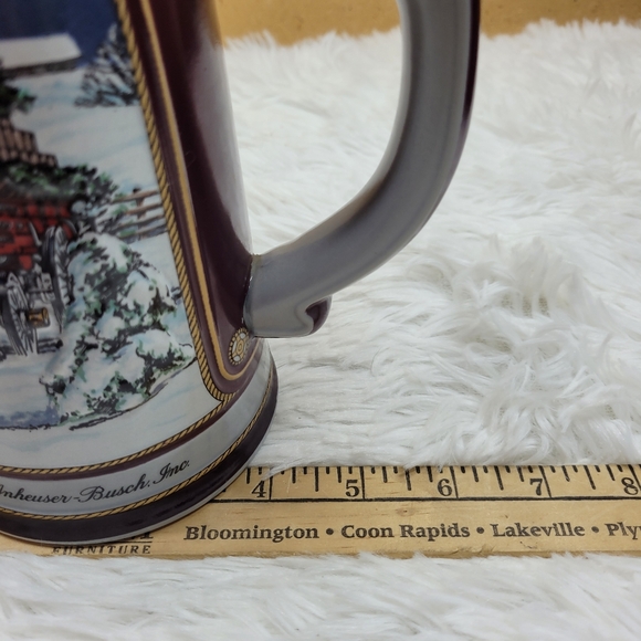 Budweiser Clydesdales Beer Stein Collector Series 1989 - Picture 6 of 6